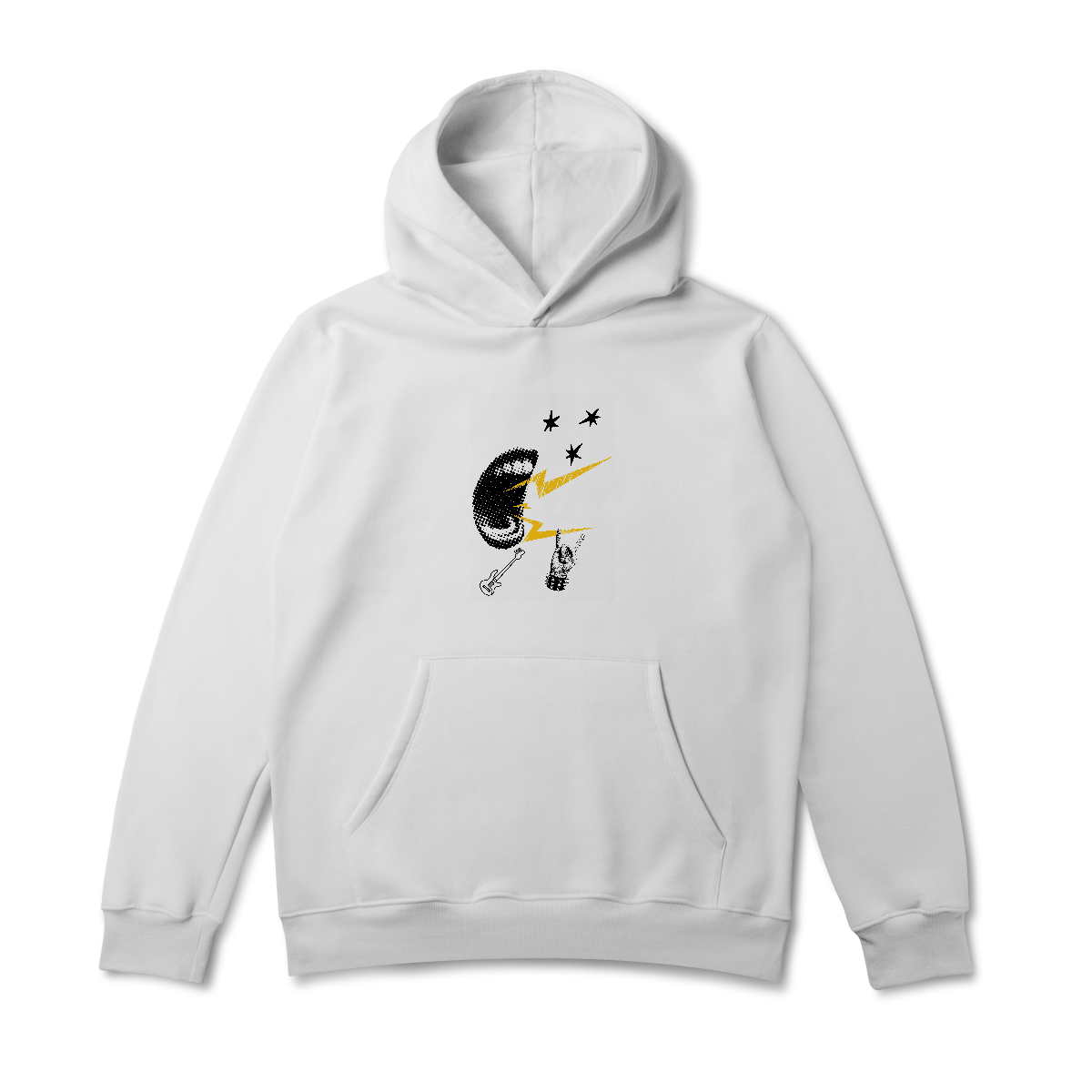 Casaco Moletom Quality Canguru Rock N Roll