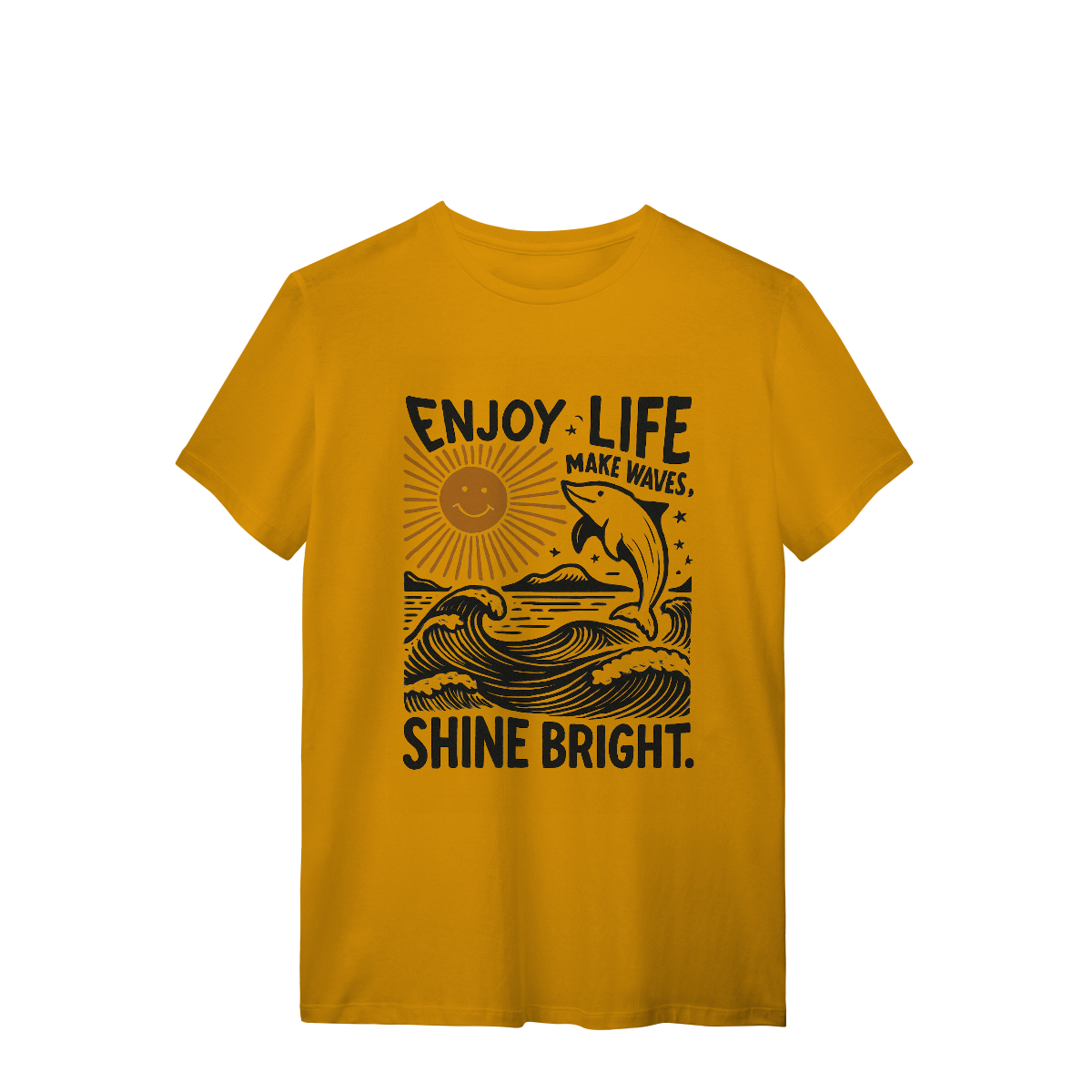 Camisa T-Shirt Quality Enjoy Life