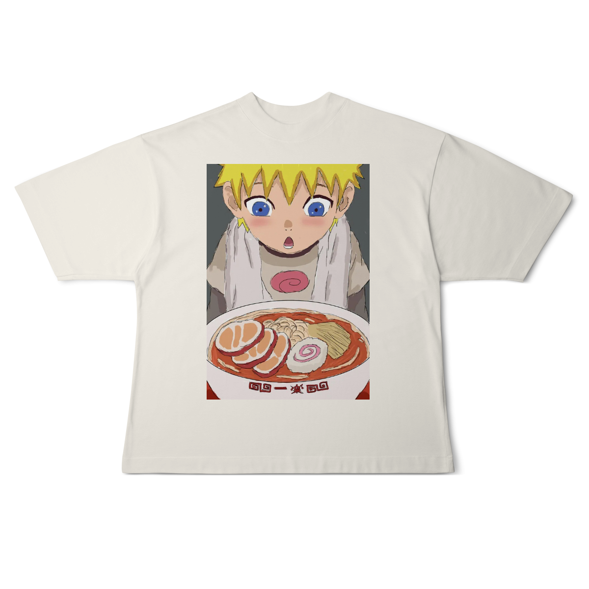 Camisa Oversized Naruto Ramen