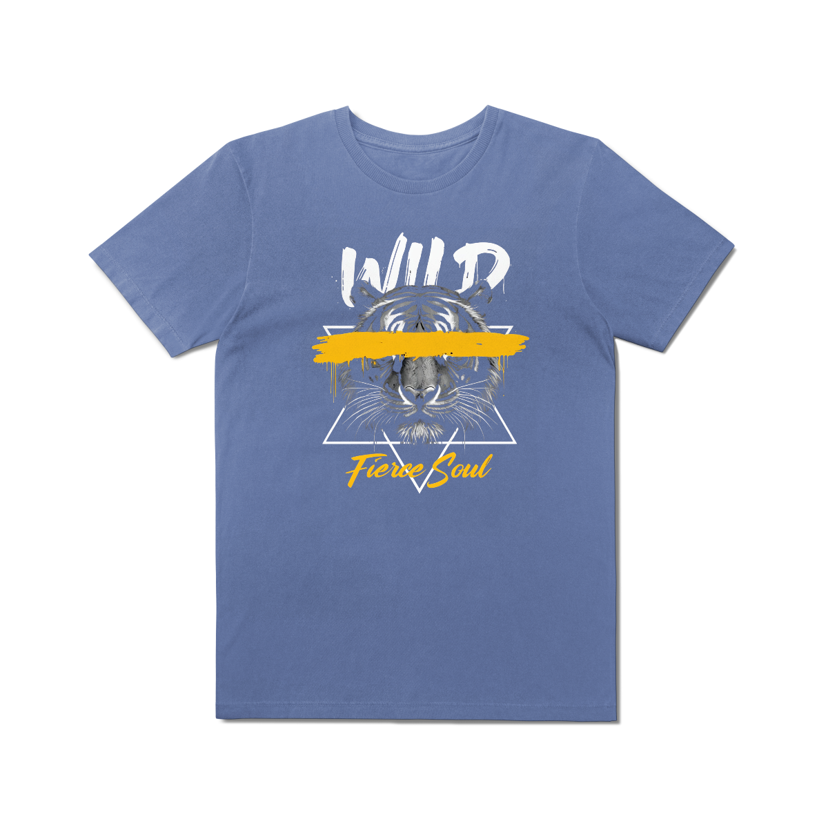 Camisa T-Shirt Estonada Lobo Wild