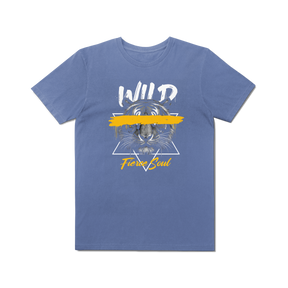 Camisa T-Shirt Estonada Lobo Wild