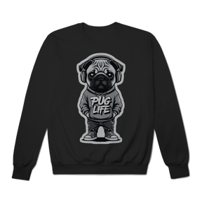 Moletom Quality Fechado Pug Life