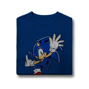 Camisa Quality Infantil (10 a 14) Sonic