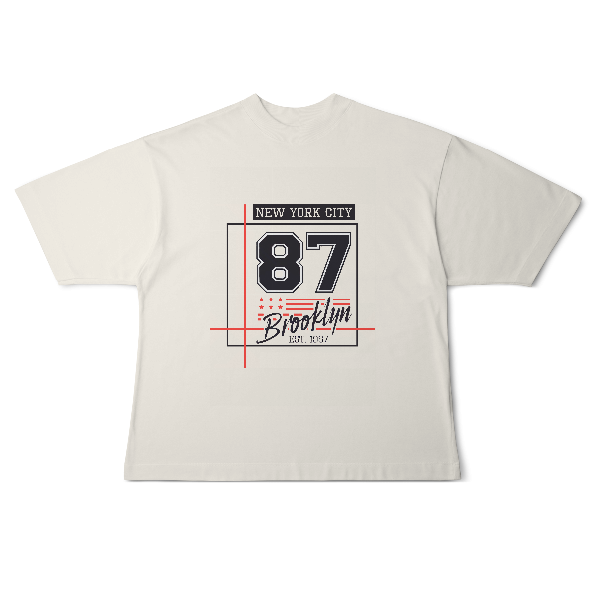 Camisa Oversized New York City Brooklyn