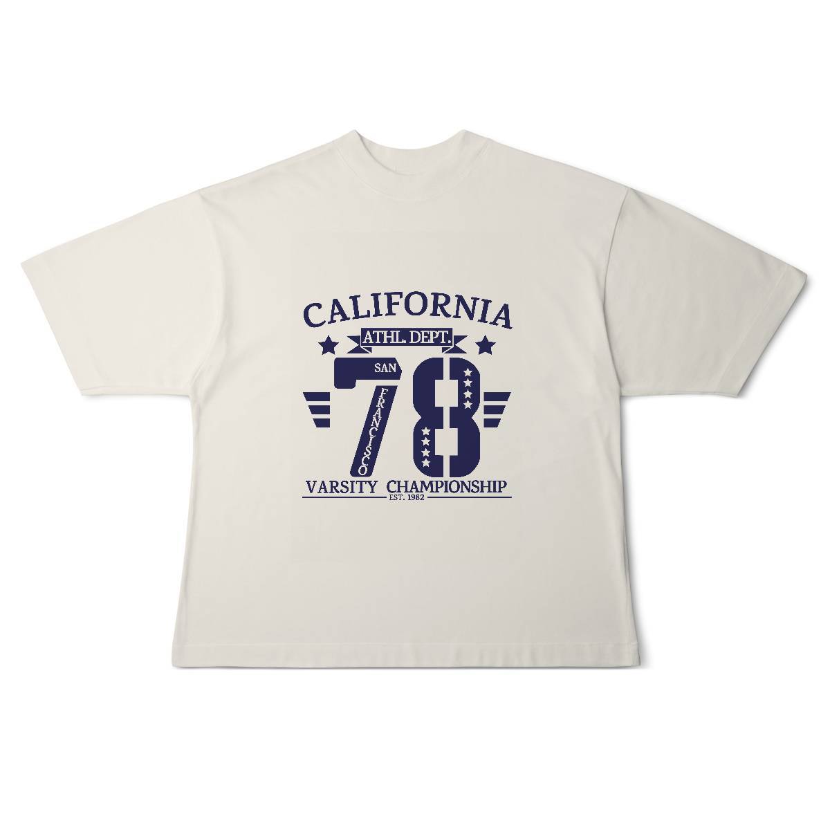 Camisa Oversized California Athl Dept