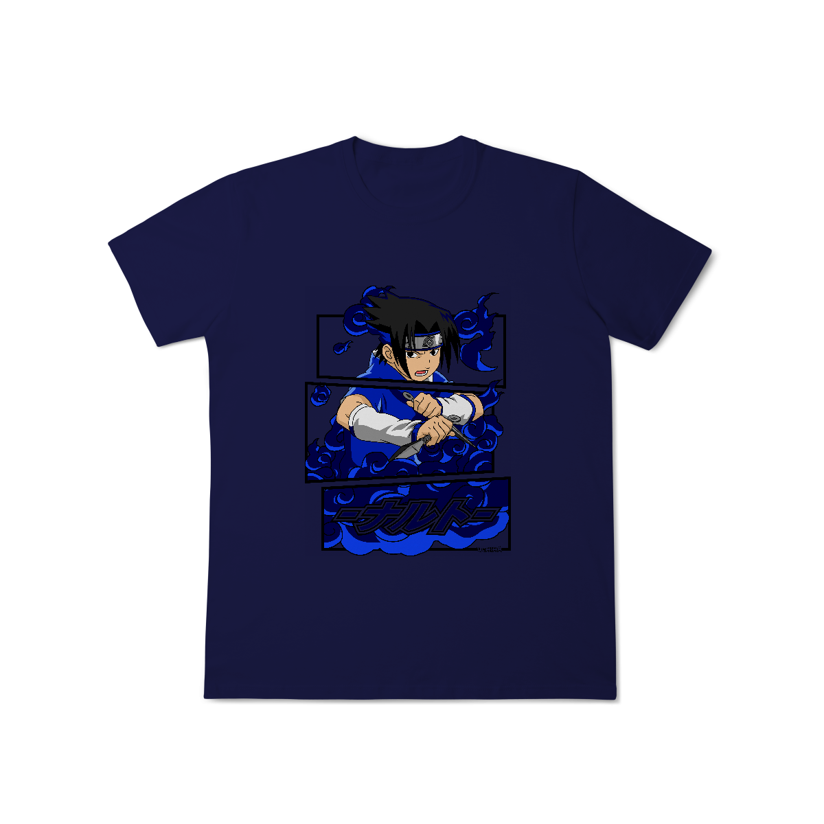 Camisa T-Shirt Classic Sasuke Naruto Clássico