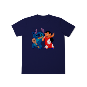 Camisa T-Shirt Classic Lilo e stitch Music