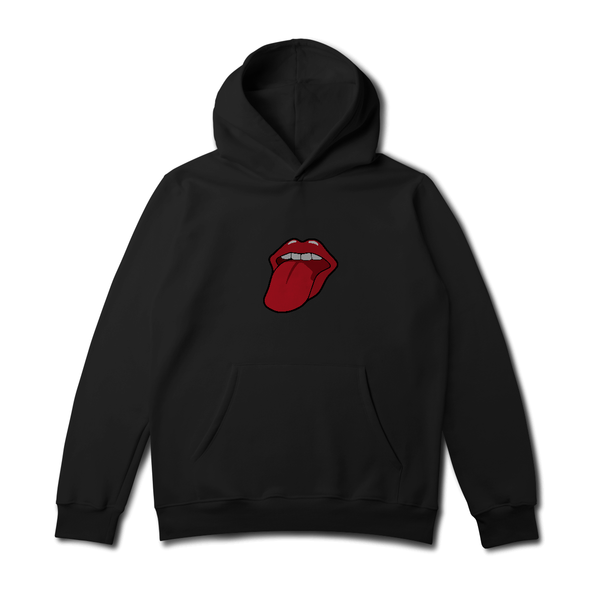Casaco Moletom Quality Canguru Rolling Stones