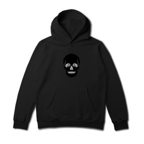 Casaco Moletom Quality Canguru Caveira Preta