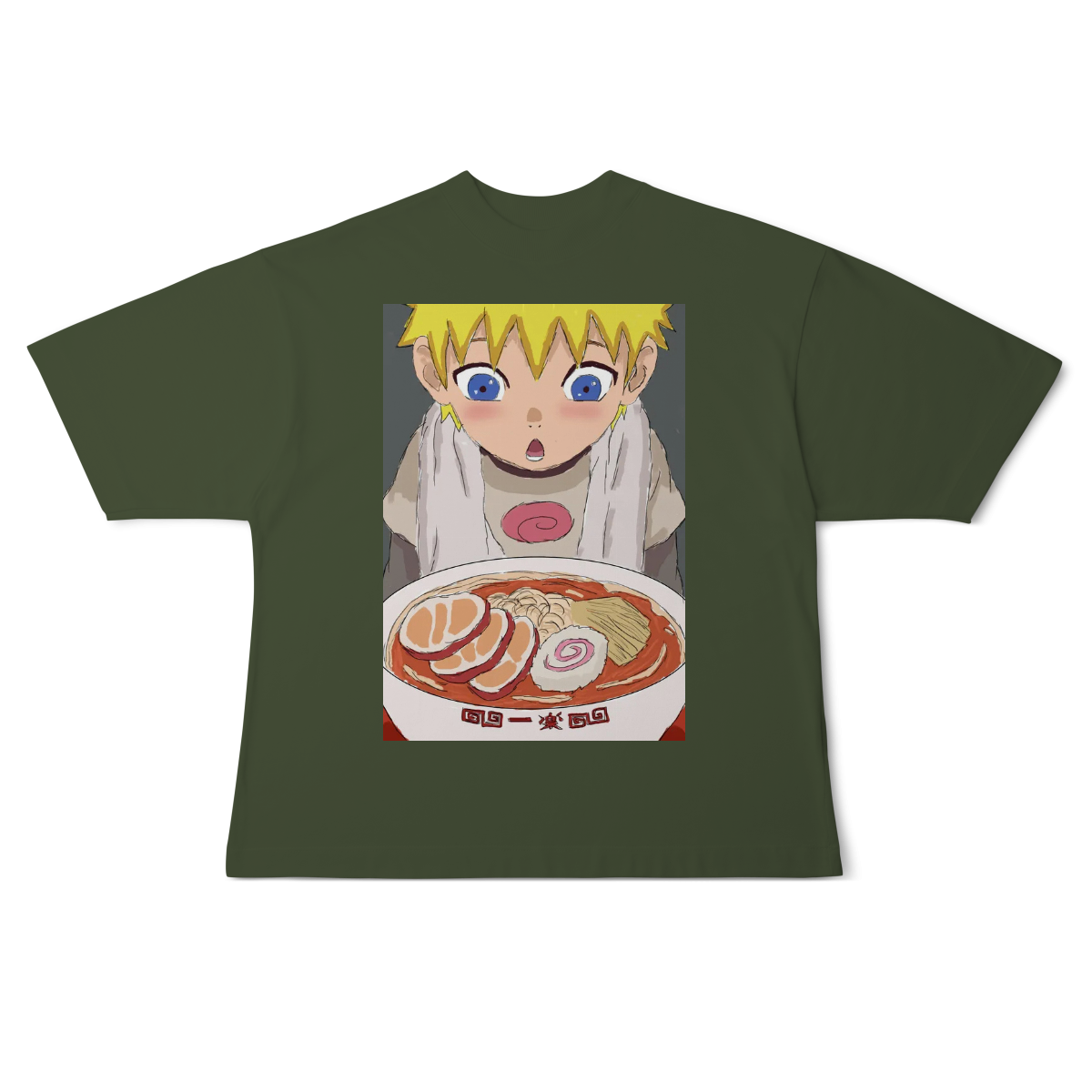 Camisa Oversized Naruto Ramen