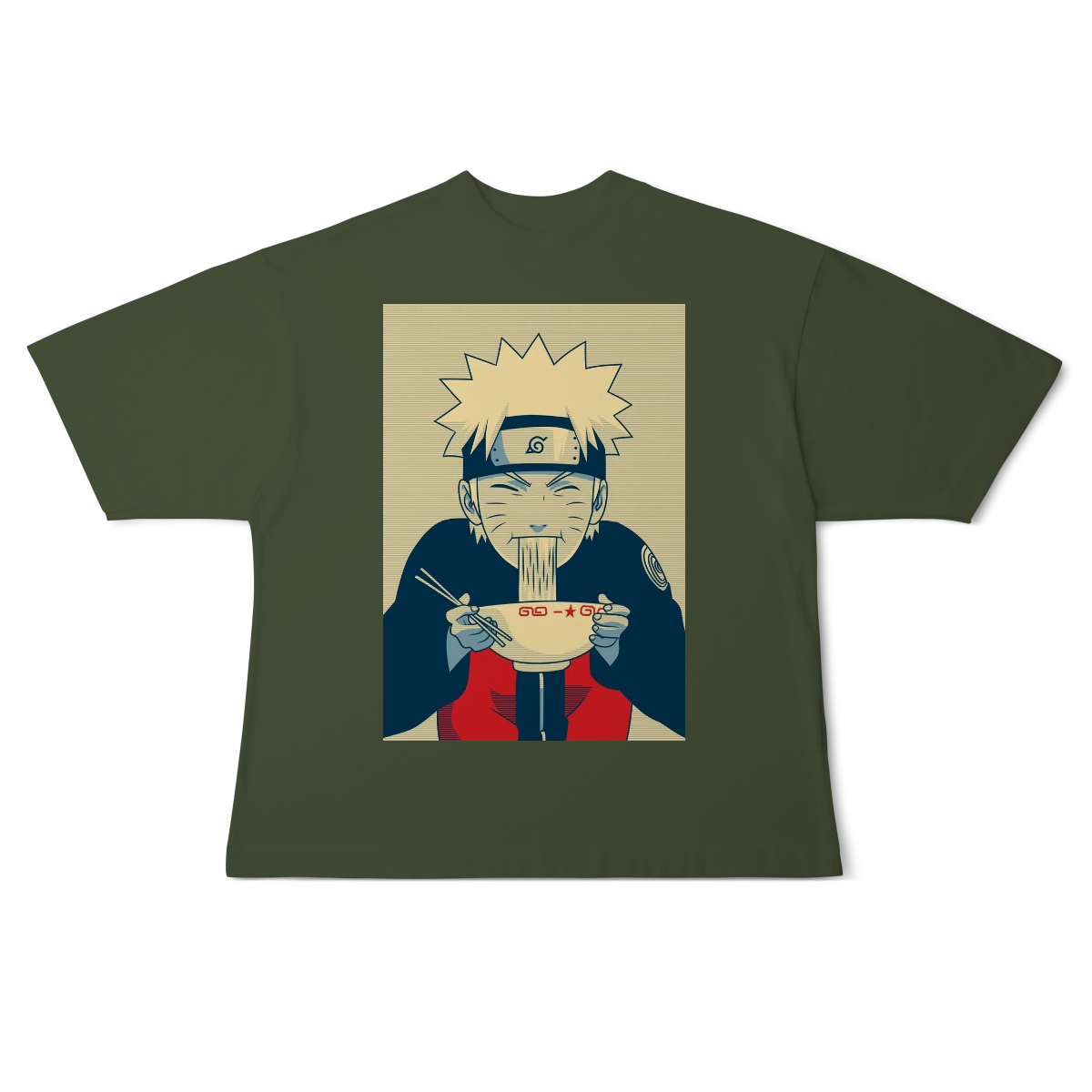 Camisa Oversized Naruto Classic