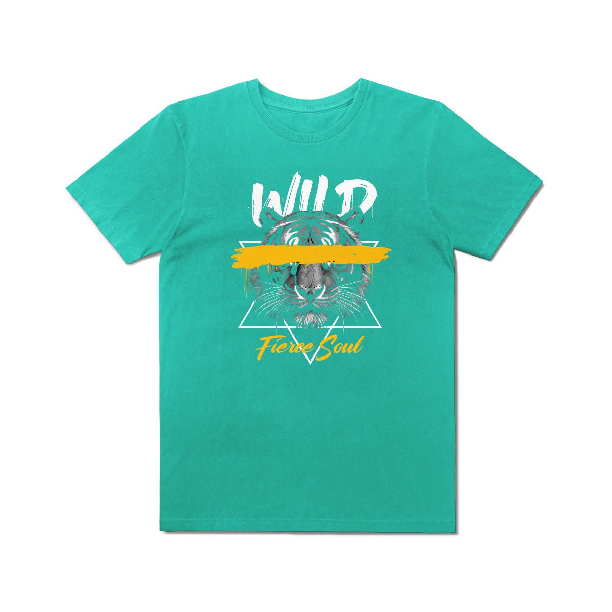 Camisa T-Shirt Estonada Lobo Wild