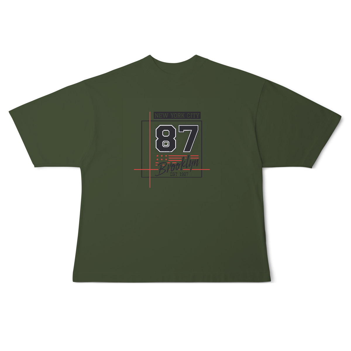 Camisa Oversized New York City Brooklyn