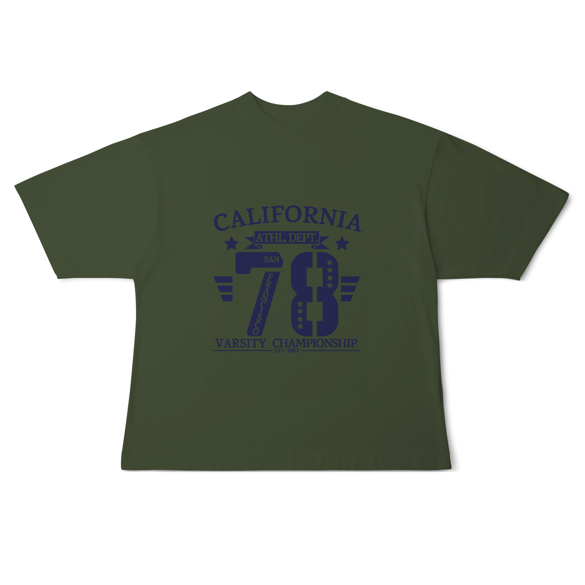 Camisa Oversized California Athl Dept