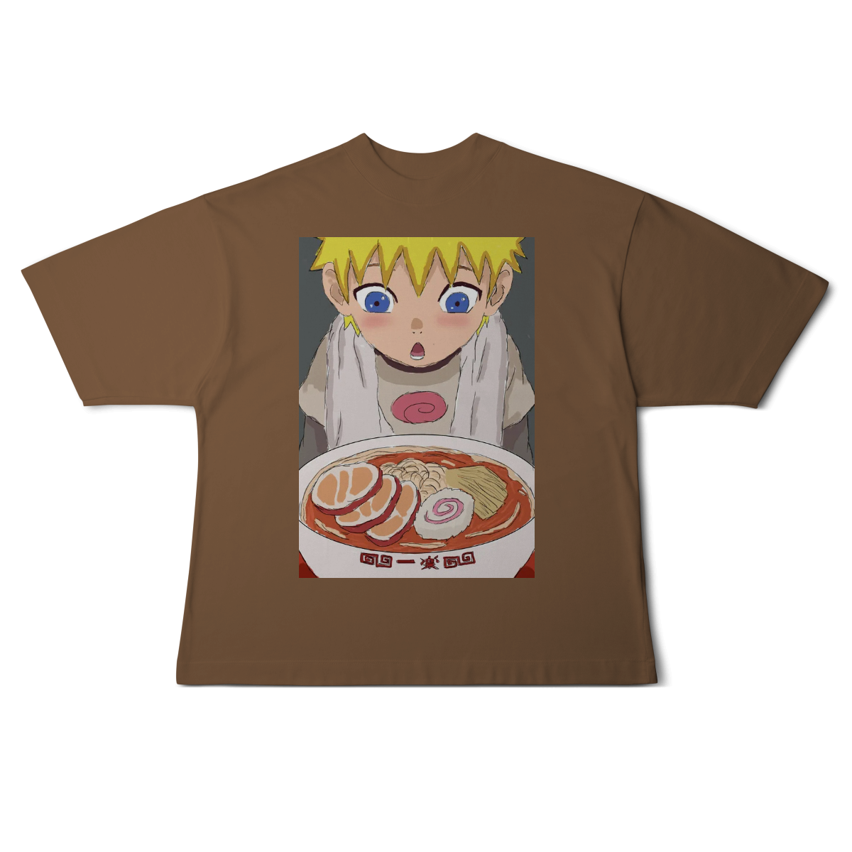 Camisa Oversized Naruto Ramen