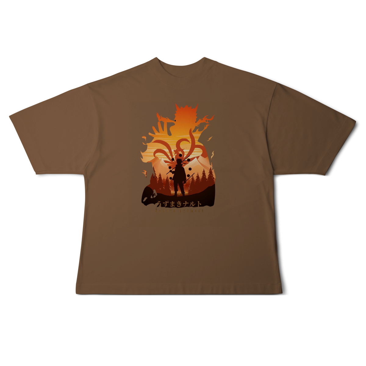 Camisa Oversized Naruto Uzumaki