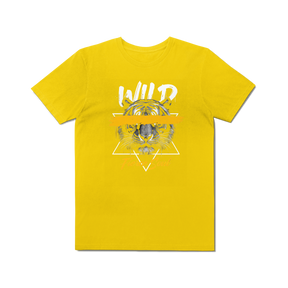 Camisa T-Shirt Estonada Lobo Wild
