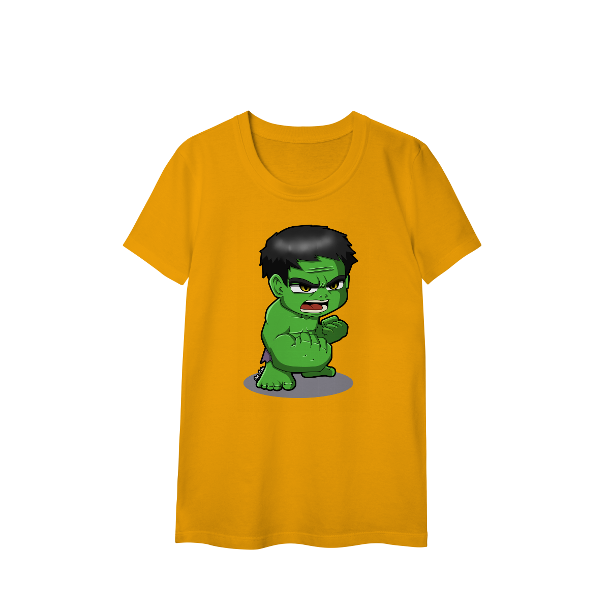 Camisa Baby Long Classic Hulk Esmaga