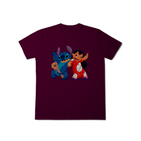 Camisa T-Shirt Classic Lilo e stitch Music