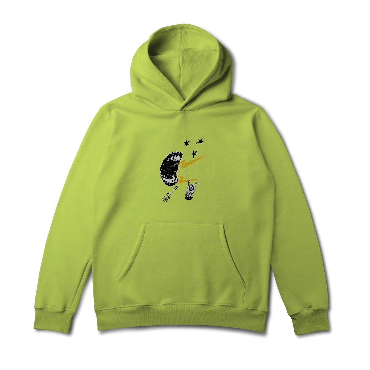 Casaco Moletom Quality Canguru Rock N Roll