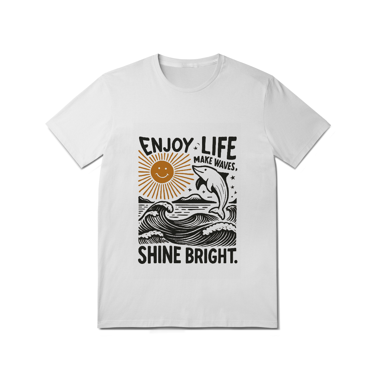 Camisa T-Shirt Quality Enjoy Life