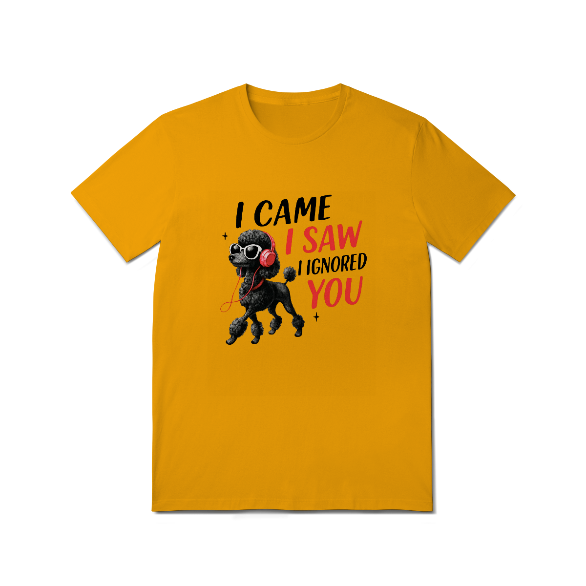 Camisa T-Shirt Quality I Came, I Saw, I Ignored You