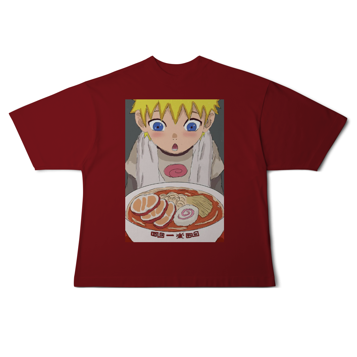 Camisa Oversized Naruto Ramen