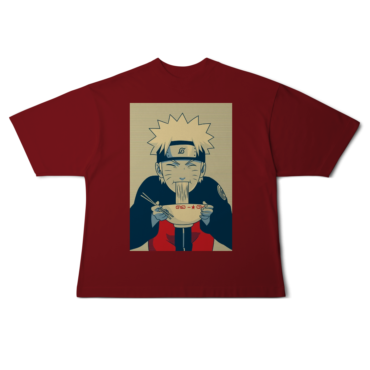 Camisa Oversized Naruto Classic