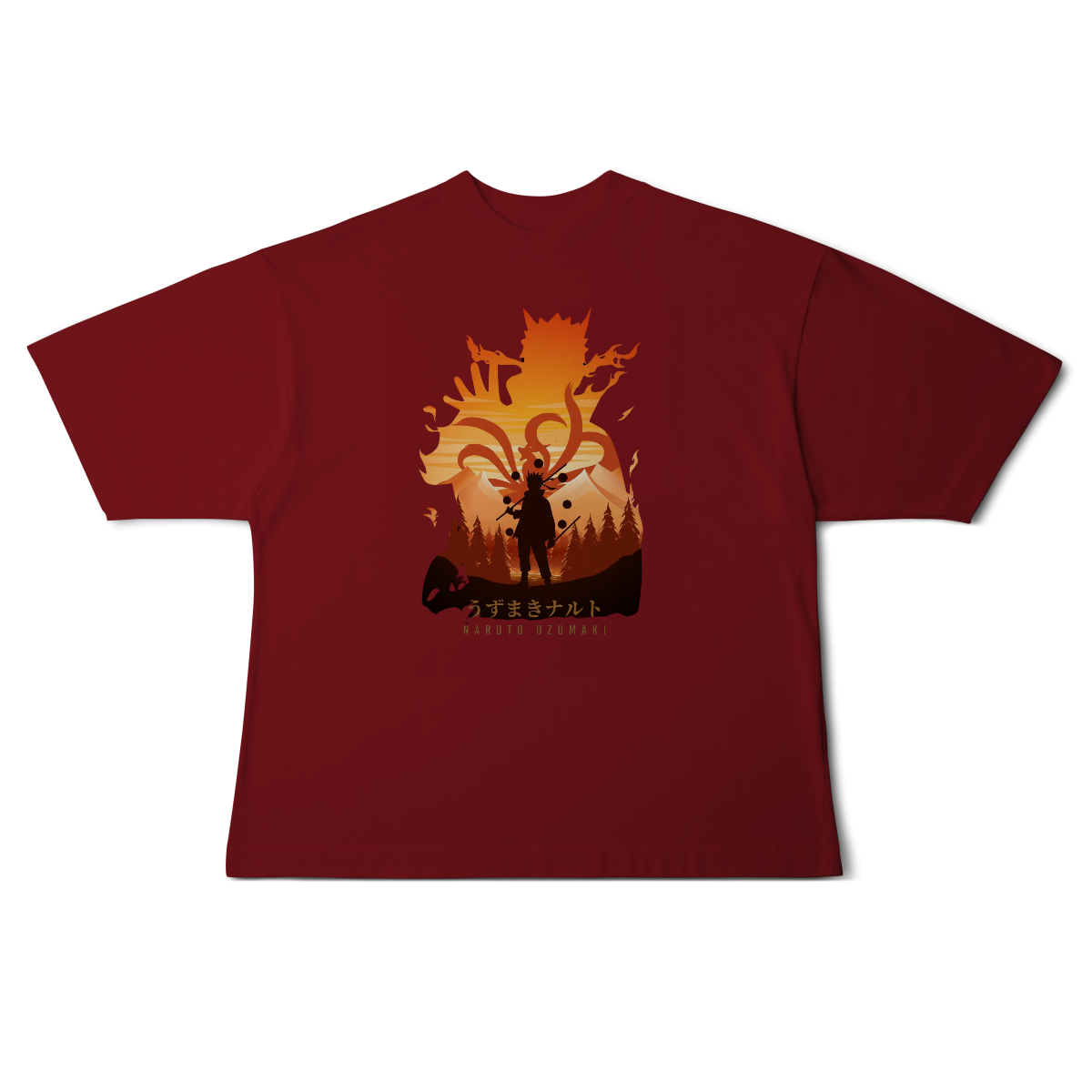 Camisa Oversized Naruto Uzumaki