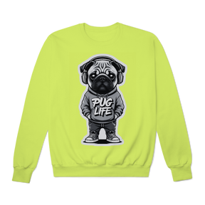 Moletom Quality Fechado Pug Life