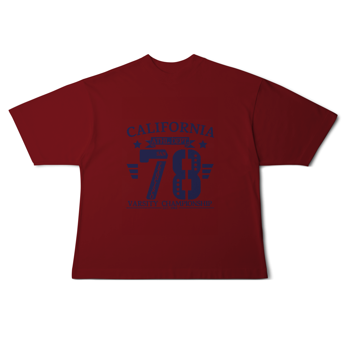 Camisa Oversized California Athl Dept