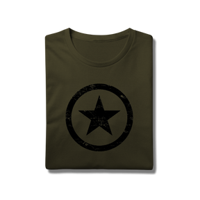 Camisa T-Shirt Prime Escudo do Capitão America