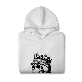 Casaco Moletom Quality Canguru Caveira Rei