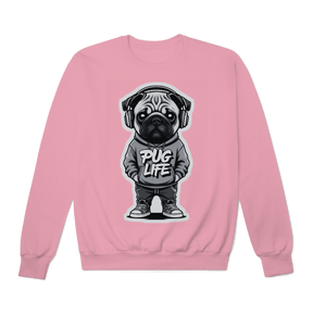 Moletom Quality Fechado Pug Life