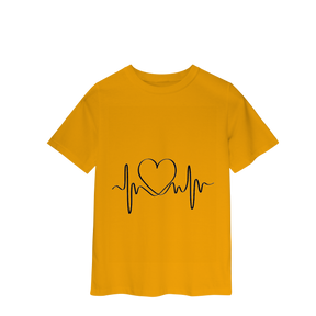 Camisa Classic Infantil Coração Sound