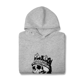 Casaco Moletom Quality Canguru Caveira Rei