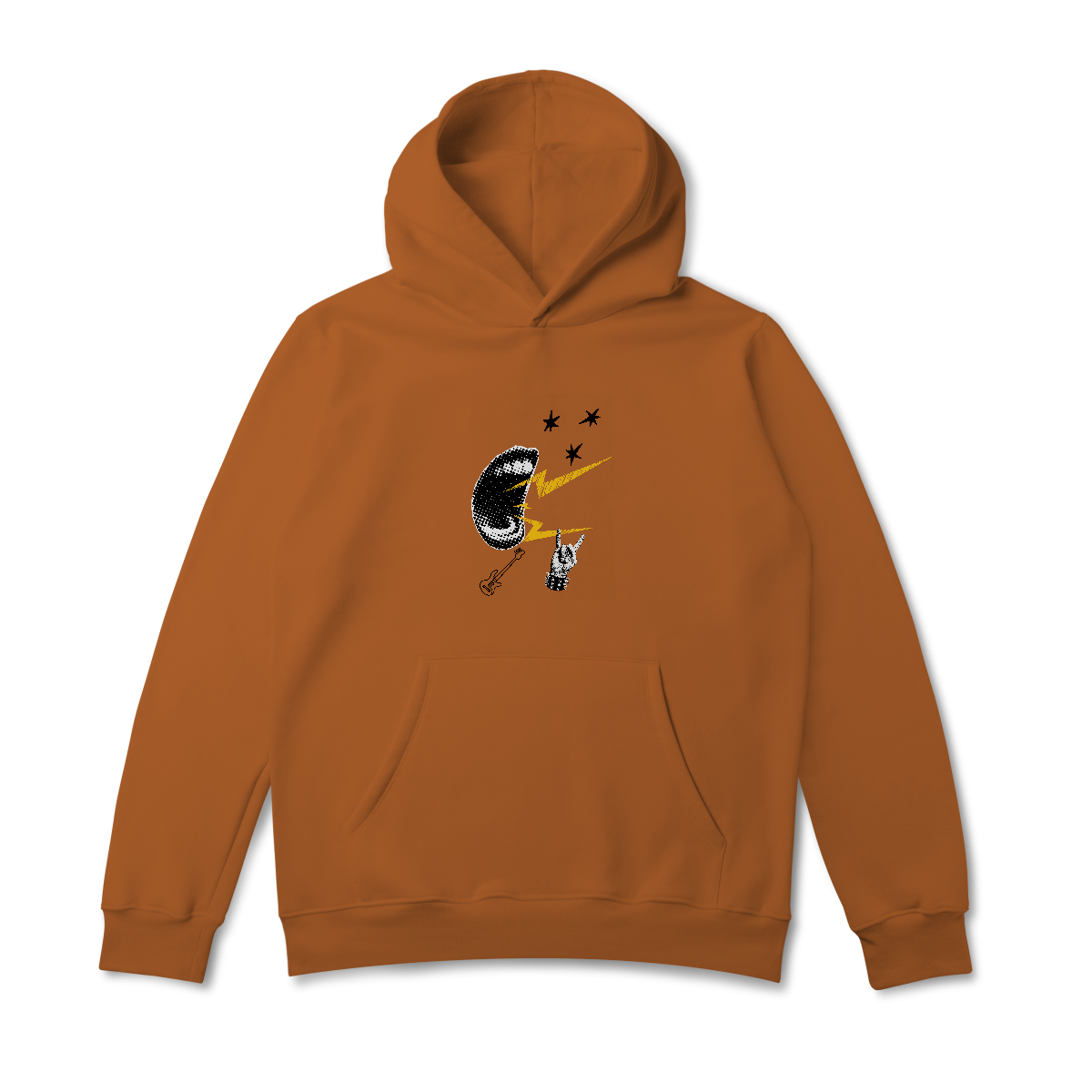 Casaco Moletom Quality Canguru Rock N Roll