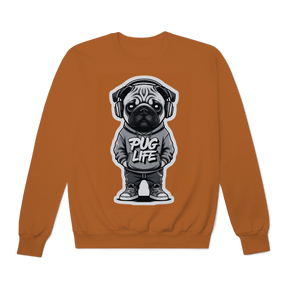 Moletom Quality Fechado Pug Life