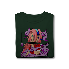Camisa T-Shirt Classic Sakura Naruto Clássico