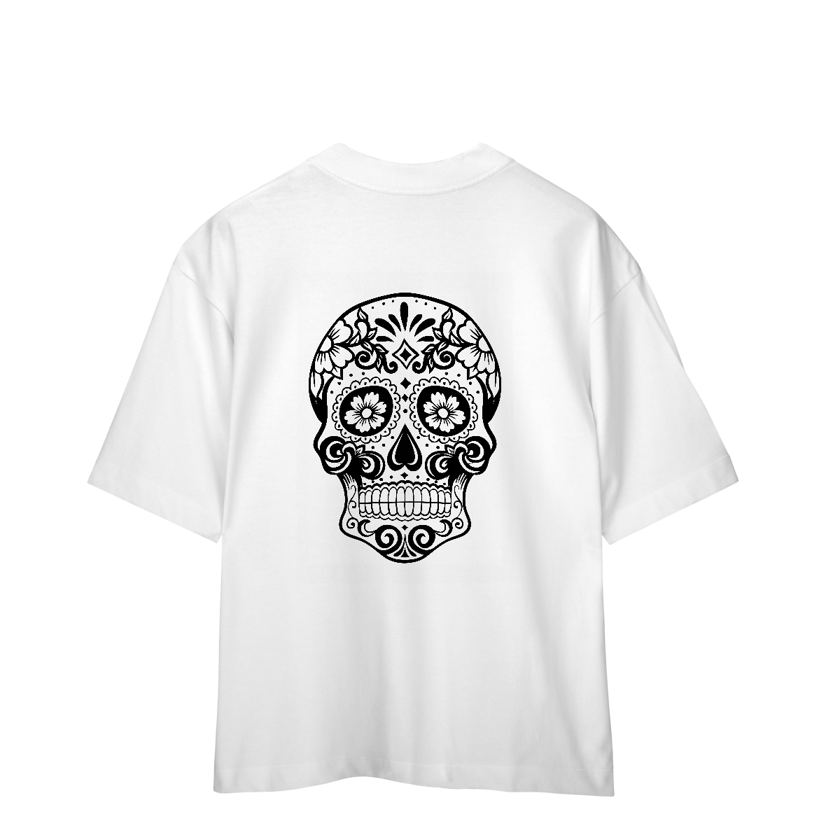 Camisa Oversized Caveira Mexicana