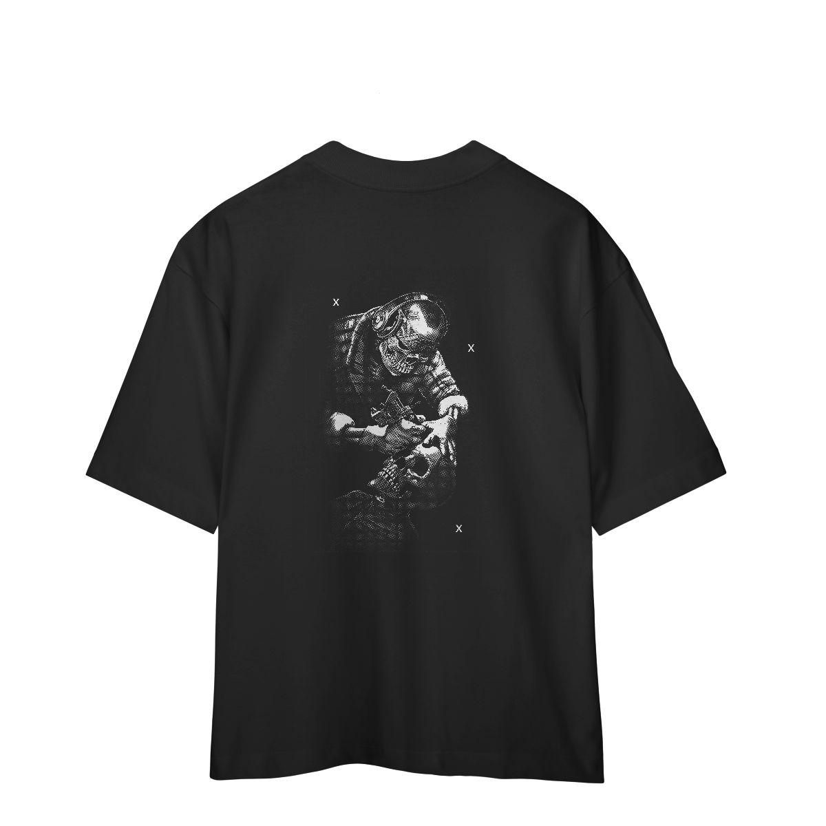 Camisa Oversized Caveira Tatuador