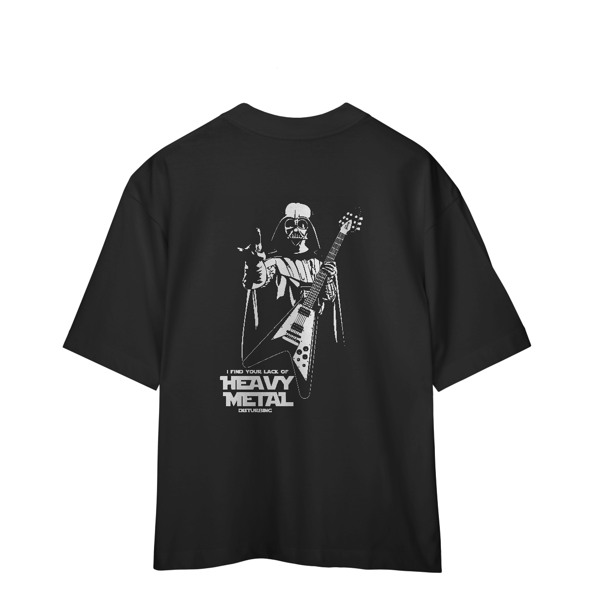 Camisa Oversized Darth Metal