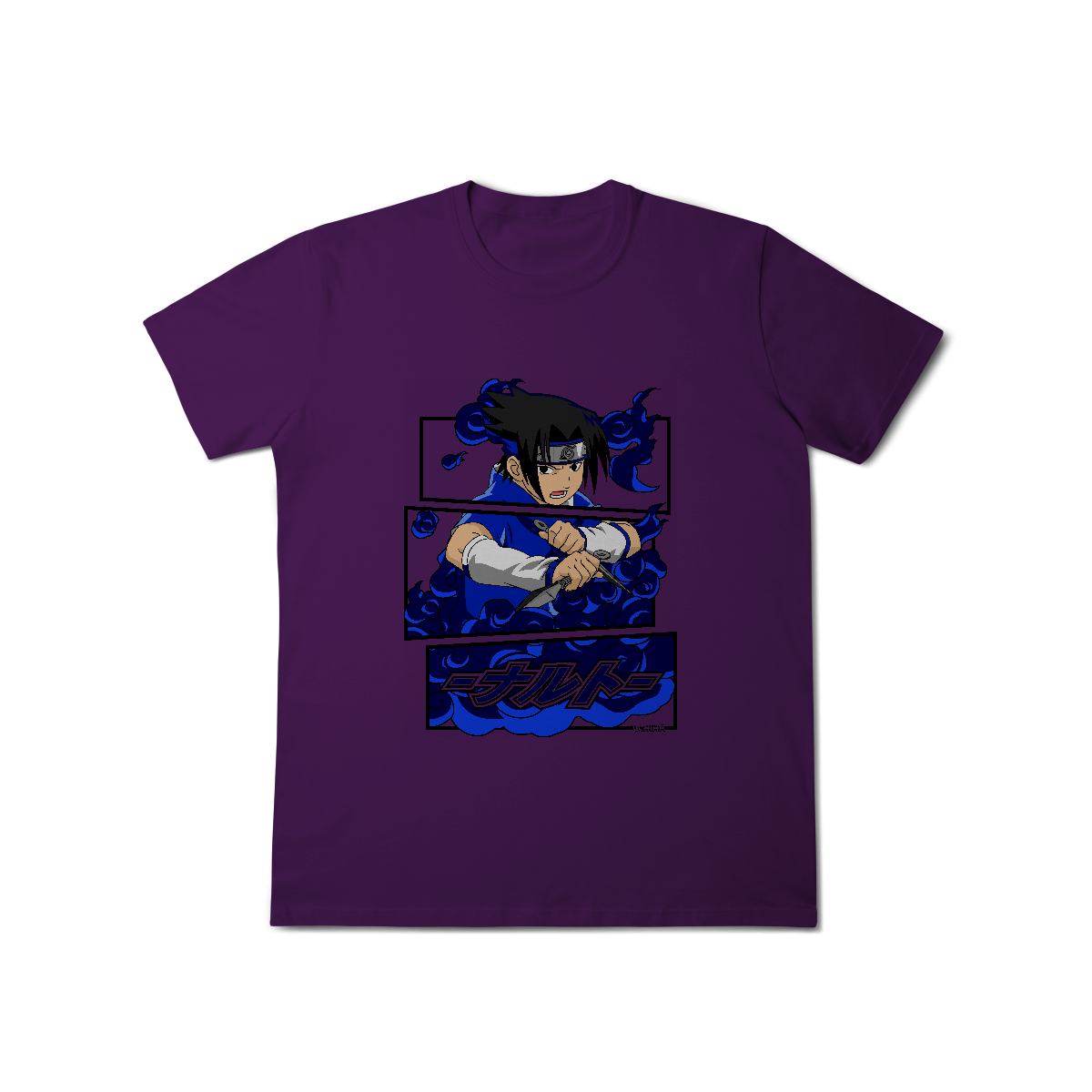 Camisa T-Shirt Classic Sasuke Naruto Clássico