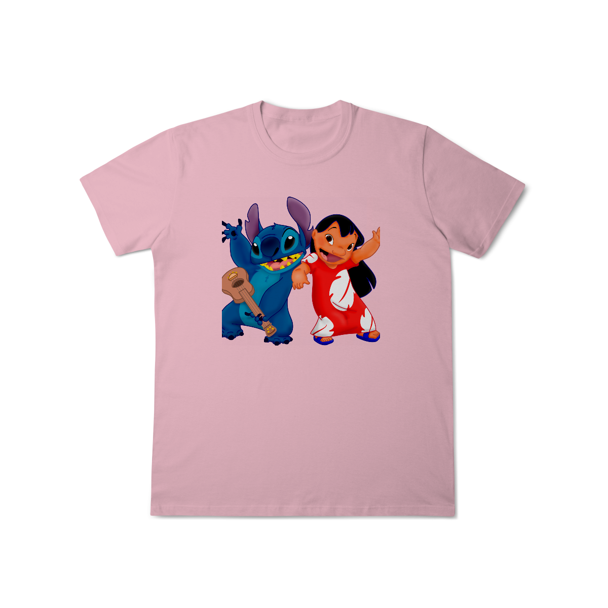 Camisa T-Shirt Classic Lilo e stitch Music