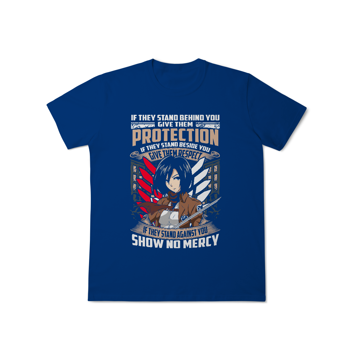 Camisa T-Shirt Classic Mikasa Ackerman Shingeki no Kyojin