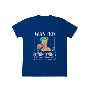 Camisa T-Shirt Classic Wanted Roronoa Zoro