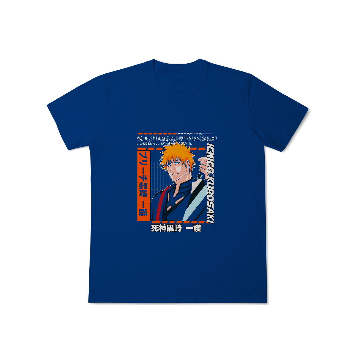 Camisa T-Shirt Classic Ichigo Kurosaki
