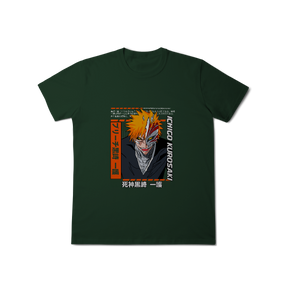 Camisa T-Shirt Classic Ichigo Kurosaki Imortal Bleach