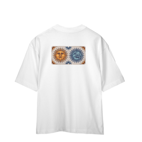 Camiseta Oversized Sun and Moon