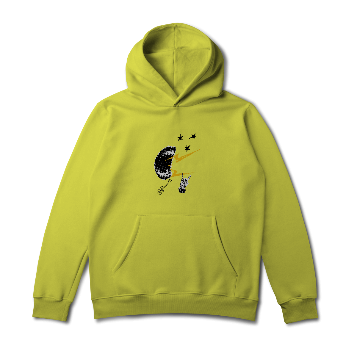 Casaco Moletom Quality Canguru Rock N Roll